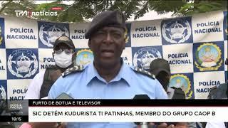 Furto de botija e televisor - SIC detém kudurista Ti Patinhas membro do Grupo CAOP B