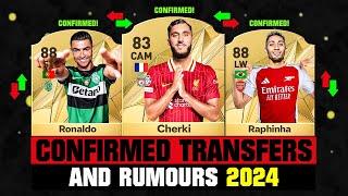 FIFA 25 | NEW CONFIRMED TRANSFERS & RUMOURS!  ft. Cherki, Ronaldo, Raphinha... etc