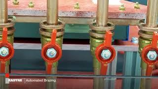 Radyne Automated "Lift and Rotate" Induction Brazing System