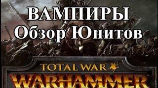 Total War: Warhammer - Вампиры Обзор Юнитов
