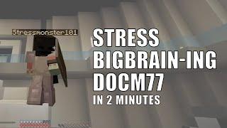 Stress outsmarting Doc in 2 minutes! Hermitcraft Season 6, 7, 9