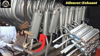 Amazing Manufacturing Process Of Silencer | Incredible Process Of Making An Exhaust Silencer