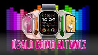 Cómo ESCUCHAR MÚSICA en el APPLE WATCH sin auriculares y sin iPhone 