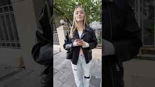 Знакомства с красотками на улицеStylish girls at streets of Moscow  #streetstyle