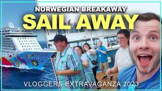 Sail Away & First Evening on the Norwegian Breakaway! | Embarkation Day Cruise Vlog 2023 Ep. 2