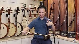 [DEMO] Exquisite Indian Small Leaf Violet Sandalwood Erhu by Xu Chun Feng | Eason Music Store