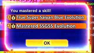 NEW TRUE SUPER SAIYAN BLUE EVOLUTION MASTERED IN DRAGON BALL XENOVERSE 2