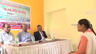 CHHAVI SINGHAL 4th rank in RJS exam MOCK INTERVIEW conducted by SULC (part 3)