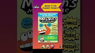 #shorts | EPIC NEWS! | Melvin's Magazine is now on PlanetPilkey.com