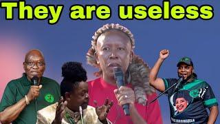 Julius Malema calls Jacob Zuma, Penny Penny and whole MK Party USELESS.