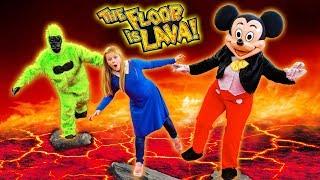 Assistant Plays Floor is Lava Game Mickey Mouse