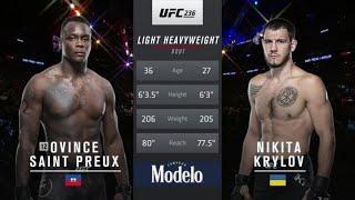 Ovince Saint Preux vs Nikita Krylov