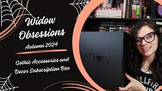 Widow Obsession Goth Box Unboxing: Fall 2024 | Violet Prynne