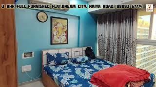 3 BHK Full Furnished Flat | 1150 Carpet સાથેનો 3 BHK Flat | Luxurious Flat Rajkot | #rajkot