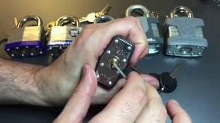 [209] Mr. No Model LPB50 Padlock Picked (50mm Series)