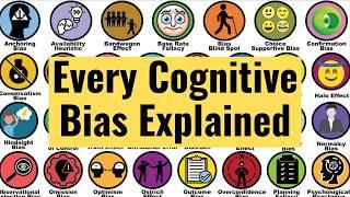 Every Cognitive Bias Explained in 10 Minutes