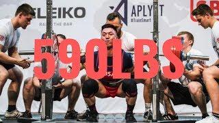 RICHARD "PUG" CHO | 74KG | JR WORLD RECORD SQUAT