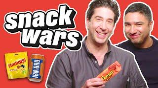 David Schwimmer & Ted Lasso's Nick Mohammed Eat British Foods | Snack Wars