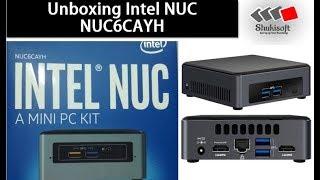 Intel NUC NUC6CAYH UnBoxing  - Installed Windows 10 | Shukisoft