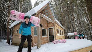 Getting the Cabin HOT - Facing Into the Storm of the Canadian Winter at the Off Grid!