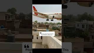 Pilot Tried His Best But Bad Luck In Real  #viralvideo #ytshorts #airindia #planecrash #pilot