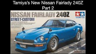 Building the Tamiya Nissan Fairlady 240Z 1/24 scale plastic model car Part 2