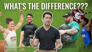 Weightlifting vs. Powerlifting vs. CrossFit vs. Strongman | What's the Difference?