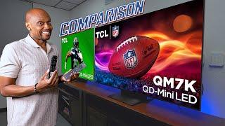 TCL QM7K vs QM7G Comparison! Which One Wins?