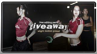 Editing Pack Giveaway (shakes, colorings, effects, slides....) || Alight Motion + Preset