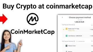 How To Buy Crypto From Coinmarketcap 2024