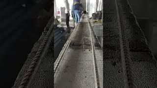 coping casting for aac block #civilengineering #aac #casting #cement #site #siteknowledge