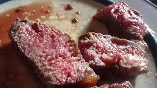 My $41.70 Wagyu New York Strip Steak From Wild Fork Foods Mukbang ( My Intro To Wagyu Beef )