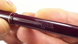 WATERMANS W-2 FOUNTAIN PEN