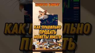 Как продать Хамстер Комбат | Продаем токены HMSTR | Получаем деньги #hamsterkombat