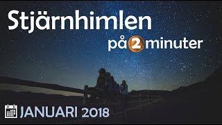 Stjärnhimlen Januari 2018