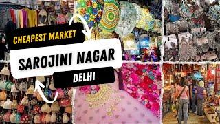 Cheapest Cloths And Shoes Market In Delhi ~ Sarojini Nagar Market