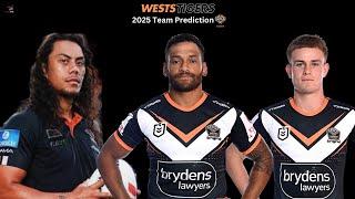 Wests Tigers NRL 2025 Team Prediction