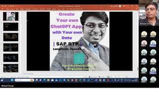Build your own ChatGPT app with your own Data | LangChain, OpenAI | BTP
