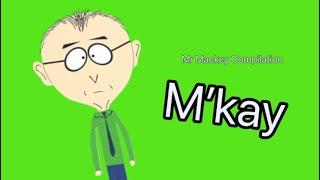 Mr Mackey saying M’kay S1-S5 | South Park Compilation