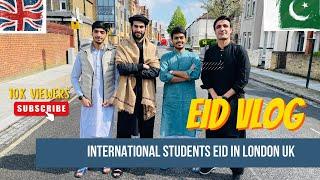 My First Eid In UK  | International Student  | VLOG