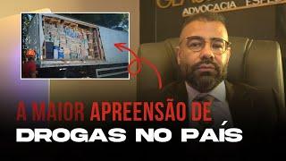 A MAIOR APREENSÃO DE DROGAS DO PAÍS - Glauber Paiva