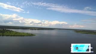 Полёты над водой. DJI INSPIRE 1 и красота. Восхитительное видео. Видео 4К.