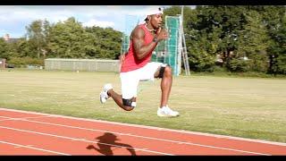 Carlin Isles Training Sprint Mechanics with Speed Bands | Instant Speed