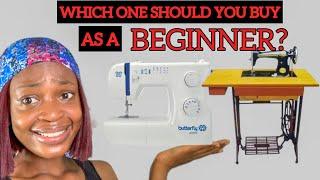 Which Sewing Machine Should You Buy as a Beginner? Table top or Manual?  Let’s talk!