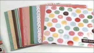 Dear Lizzy Fabric Paper demo by American Crafts - Craft Room