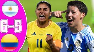 Women's International Friendly | Colombia vs Argentina Highlights 11.30.2024