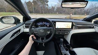 Driving New Toyota CAMRY 2025 - No Comment!