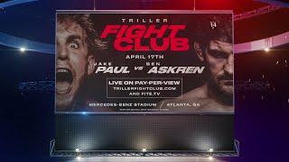 Boxing on DISH: Jake Paul vs. Ben Askren