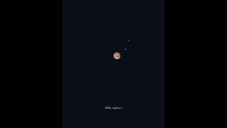 Zooming to the Mars through stellarium app #jupiter #mars #space.l The misteries of the universe