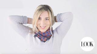 7 Ways To Wear A Scarf| Fashion| Look Magazine